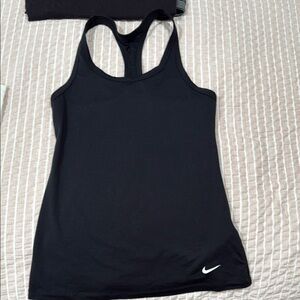 Nike Black Racerback Tank Top